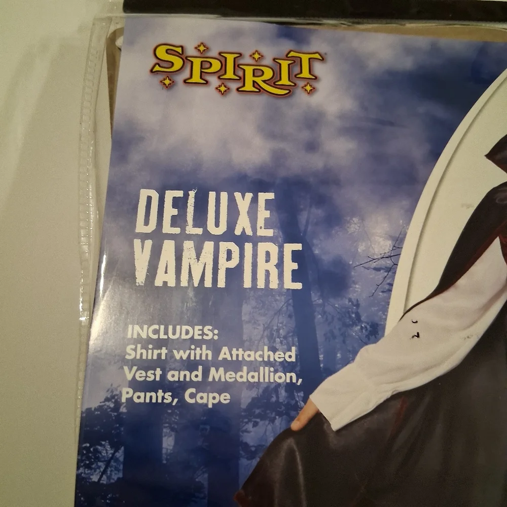 Spirit Child Medium 8-10 Deluke Vampire Halloween Costume - Picture 5 of 16